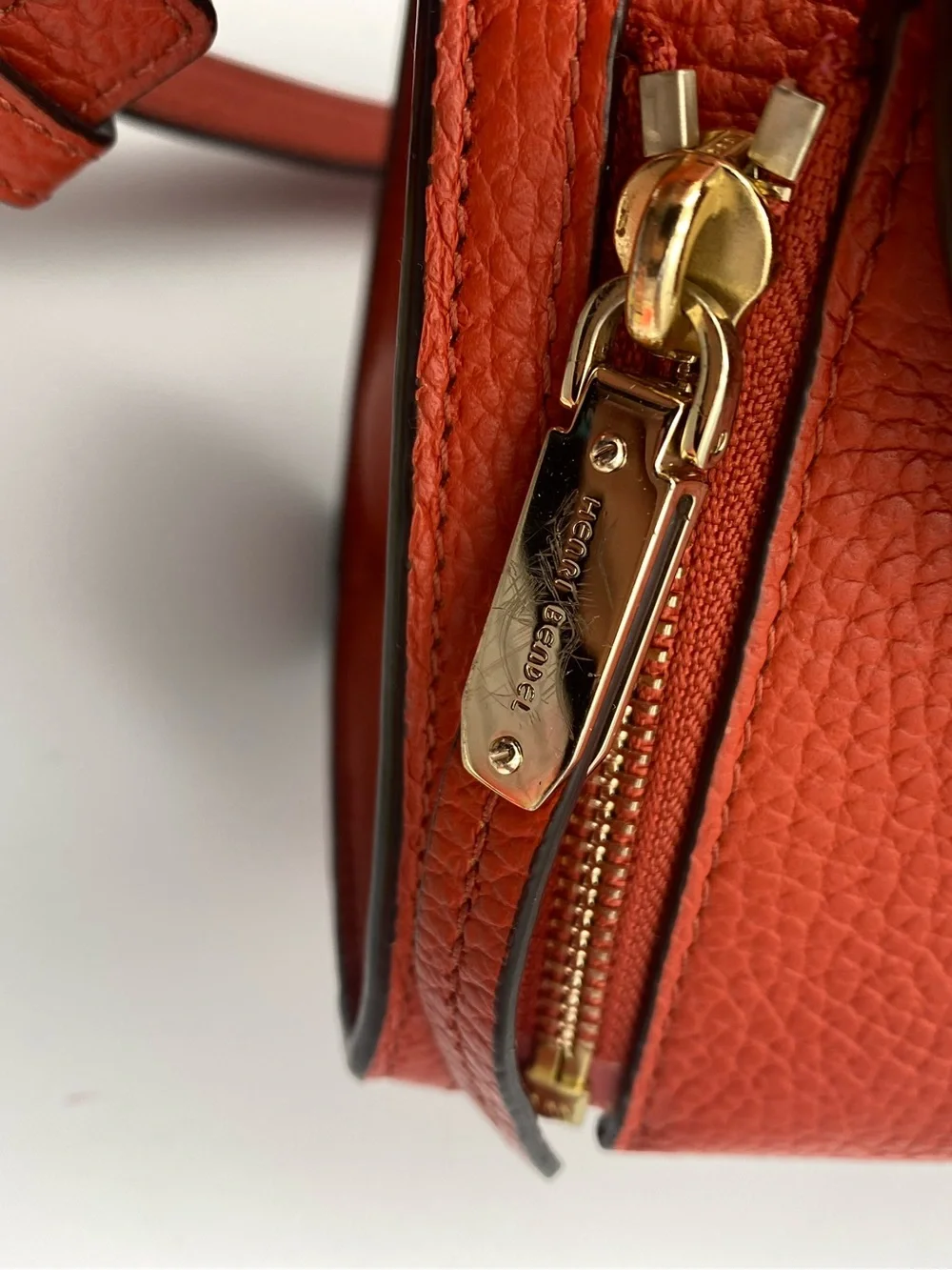 henri bendel structured leather